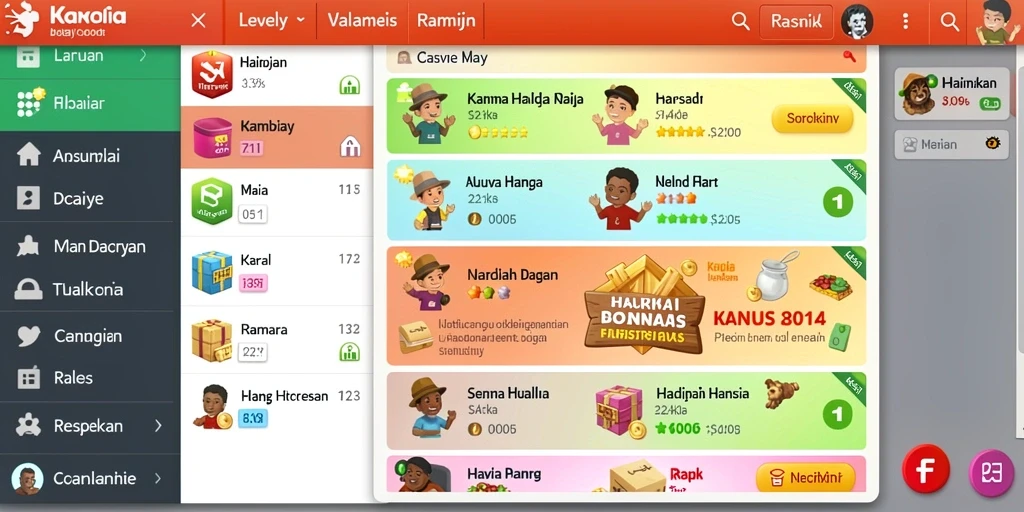 Tampilan utama game 71H yang memukau.