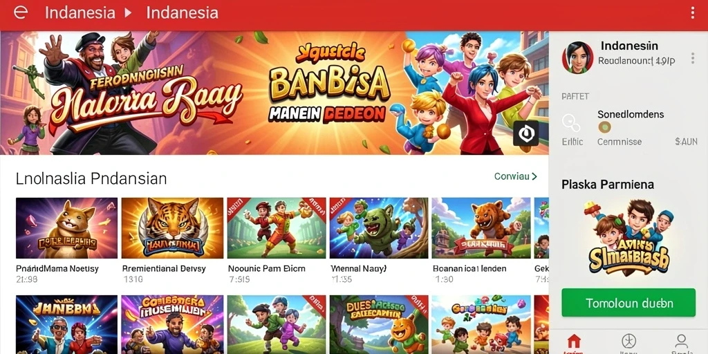 Tampilan antarmuka yang menarik dan user-friendly.