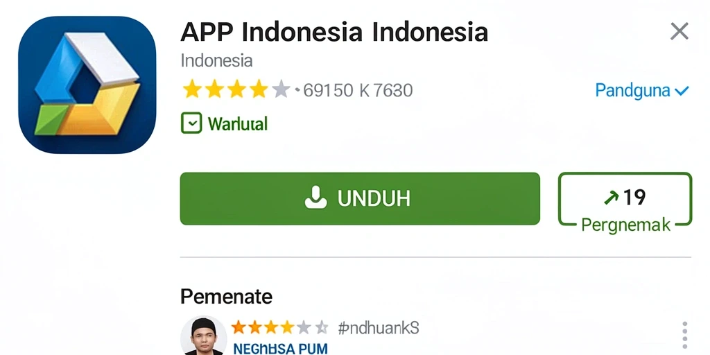 Tampilan utama MANTRA55 yang menarik dan interaktif.