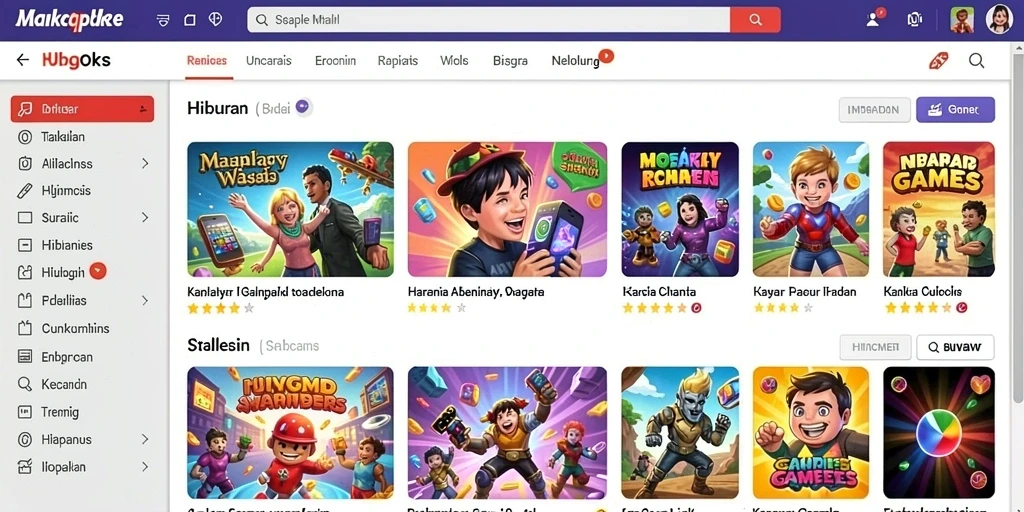 Screenshot menampilkan antarmuka pengguna yang menarik dan ramah.