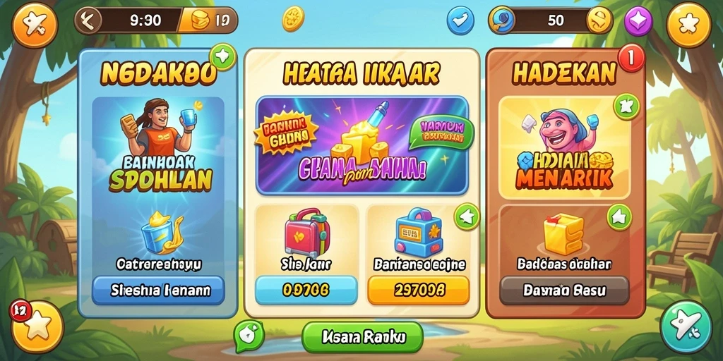 Tampilan antarmuka yang menarik dan mudah dinavigasi.