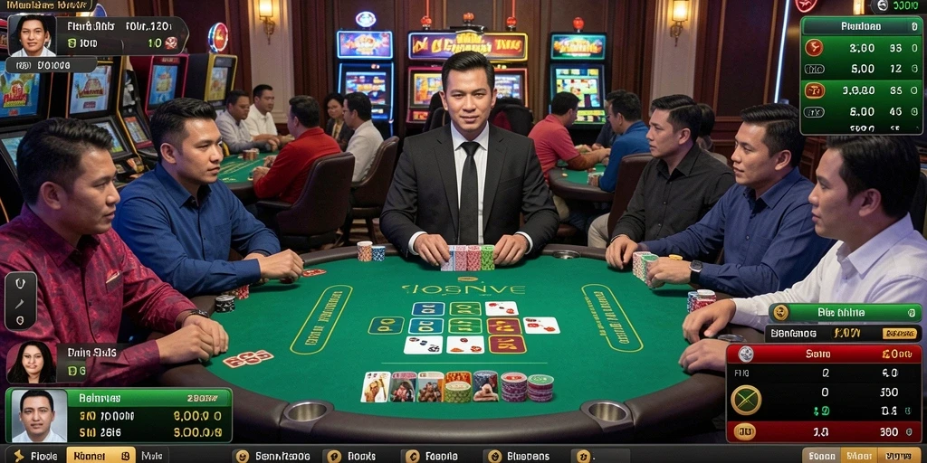 Tampilan grafis menawan dari SUPERWIN777.