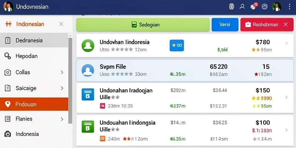 Antarmuka pengguna yang menarik dan mudah digunakan.