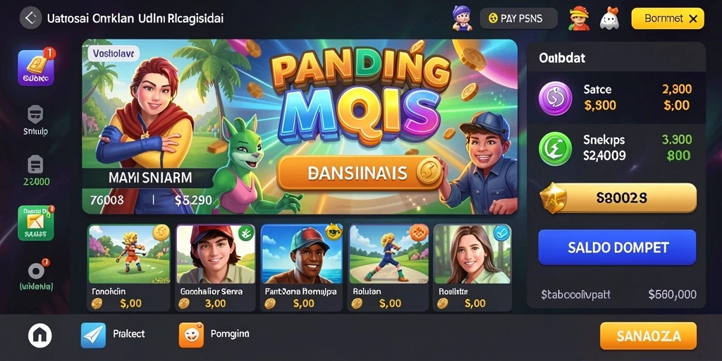 Tampilan antarmuka UDINTOGEL yang user-friendly.