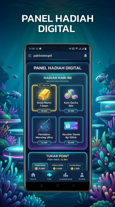 Cuplikan layar menu unduhan pakbostogel untuk perangkat Android