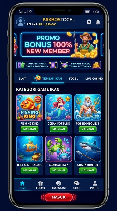 Galeri pratinjau visual pakbostogel build APK resmi terbaru